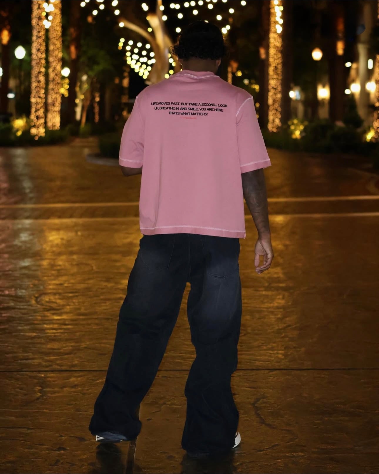 SMILE TEE "Pink"