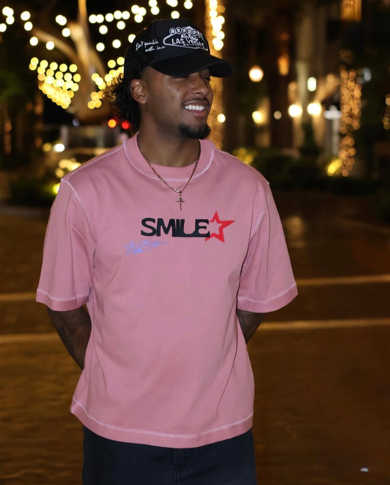 SMILE TEE "Pink"