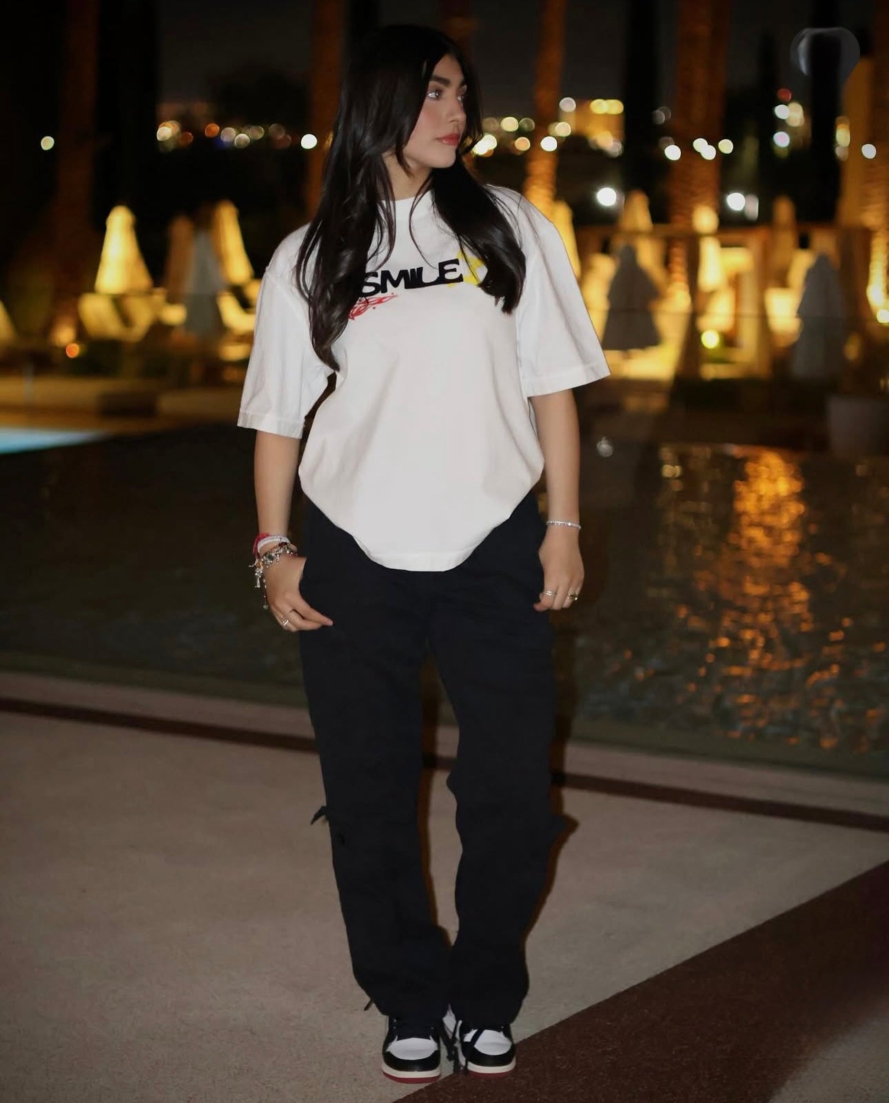 SMILE TEE "White"