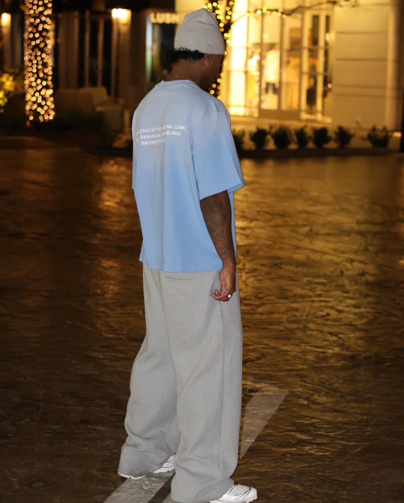 SMILE TEE "Blue"