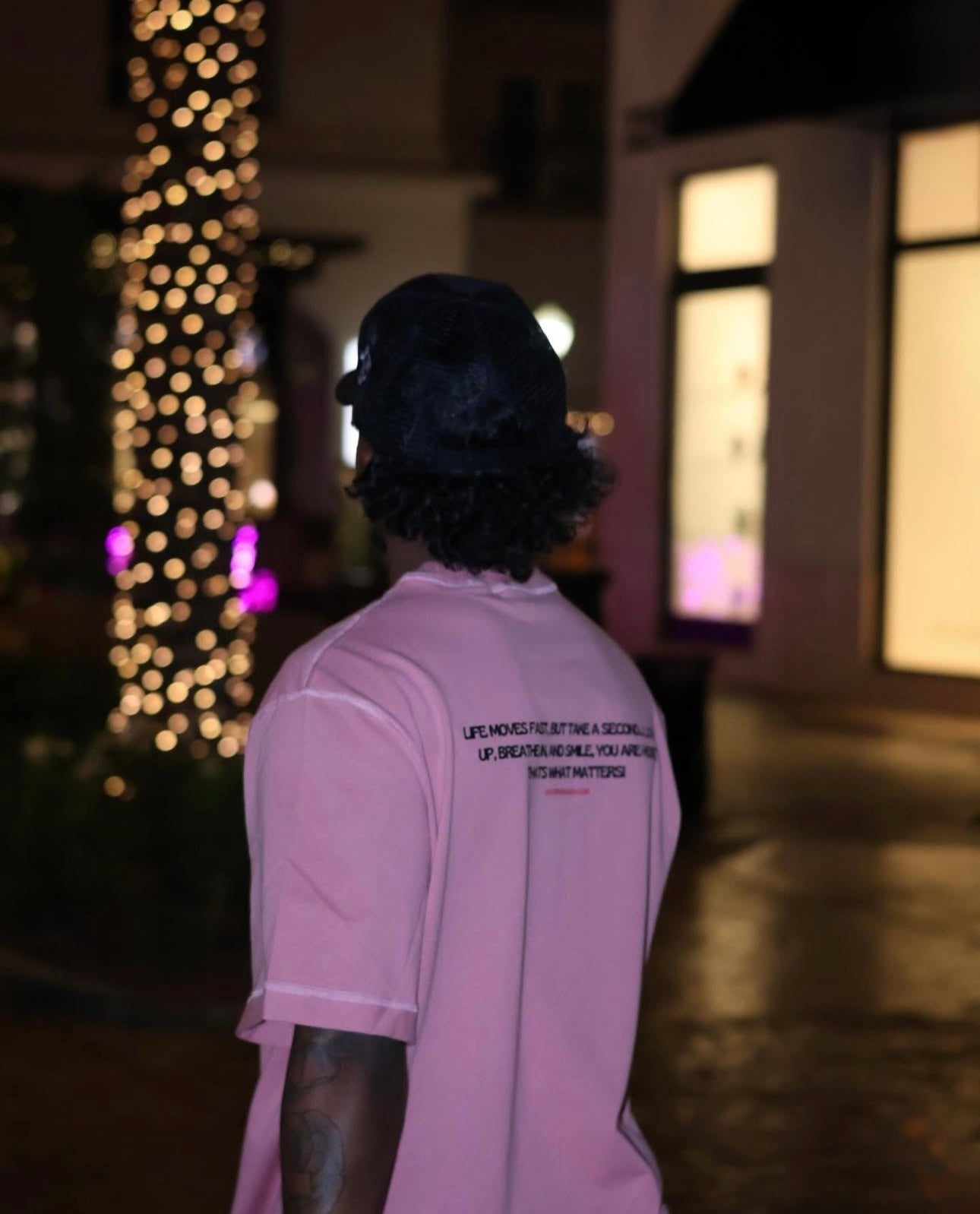 SMILE TEE "Pink"