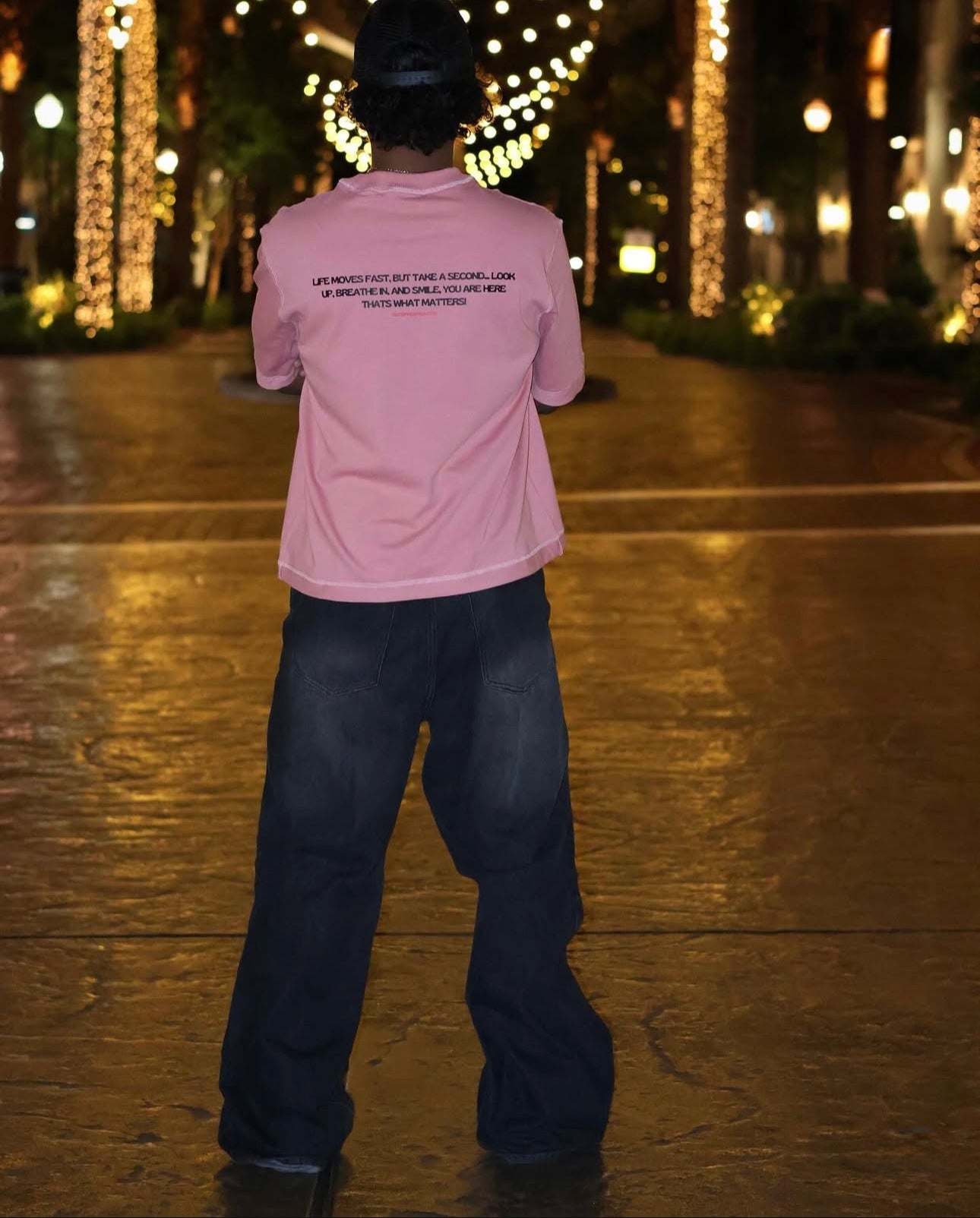 SMILE TEE "Pink"