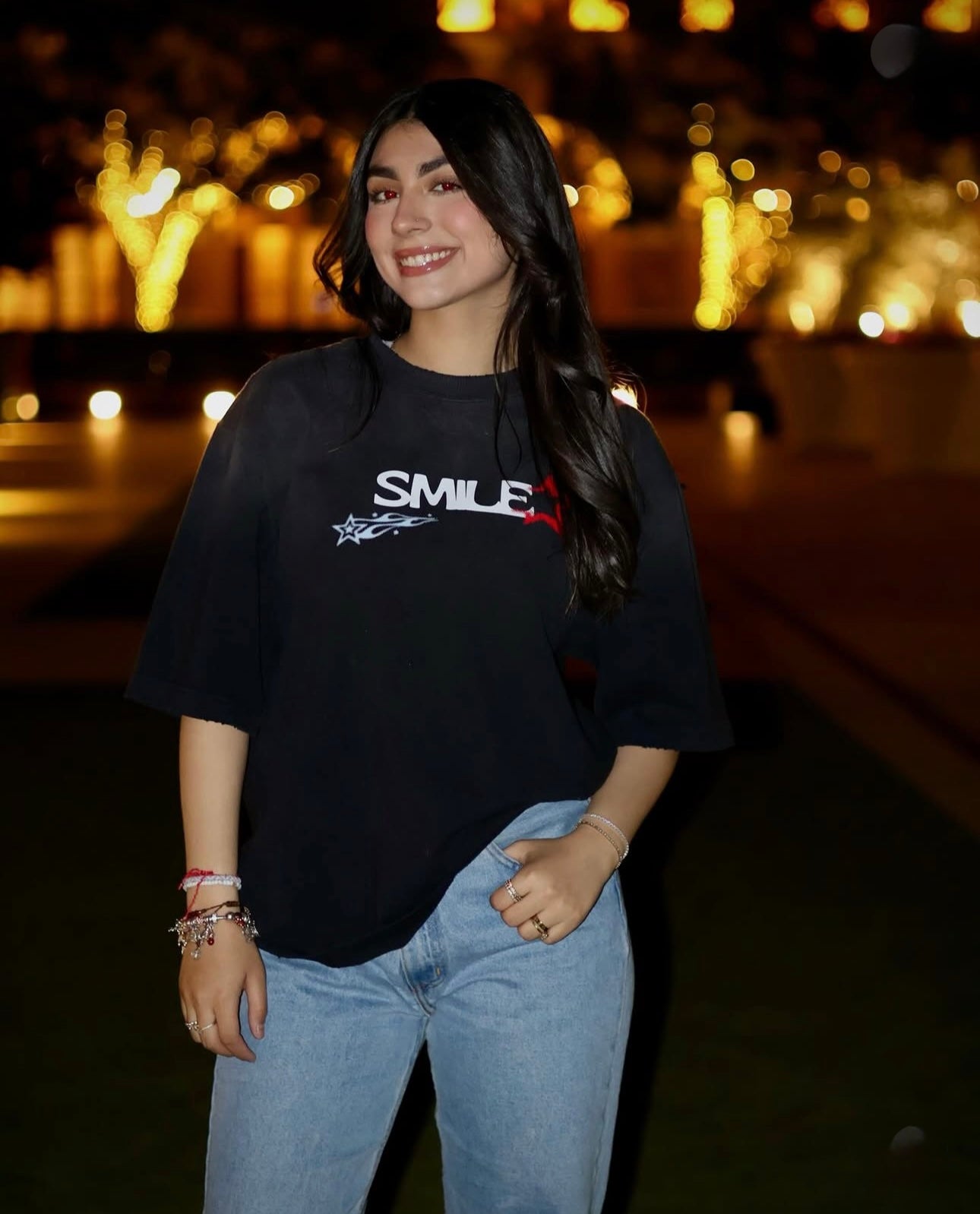 SMILE TEE "Black"
